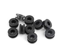 Aramox Rondelles en Caoutchouc pour Motos, Adaptées pour ou Autres Modèles, Rondelles de Carénage de Moto pour Amortir et Isoler Les Vibrations, Isolateurs en Caoutchouc pour Moto