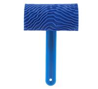 Aramox Rouleau de Peinture à Grains en Bois, Outil de Peinture en Caoutchouc pour des Motifs époustouflants sur les Planchers et les Meubles, Pinceau 3,9x2,4 Pouces pour la Décoration Intérieure de