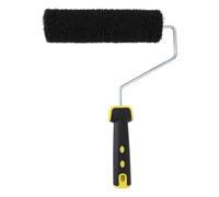 Aramox Rouleau de Peinture, Poignée Facile à Appliquer pour Outil de Peinture Murale de Sol Intérieur, Matériau ABS en Acier Inoxydable