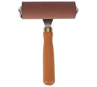Aramox Rouleau en Caoutchouc Soft Brayer, Prise Facile pour la Distribution Uniforme de l'encre, Parfaite pour la Gravure, le Scrapbooking et le Papier Artisanat (10 cm)