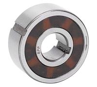 Aramox Roulement d'embrayage à Sens Unique CSK8PP 8x22x9, Roulement en Acier avec Rainure de Clavette Intérieure, Forte rigidité, Verrouillage Unidirectionnel pour Machines d' Textile, équipement de