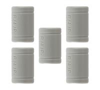 Aramox Roulement en Plastique pour Imprimante 3D, Roulement Linéaire Solide RJ4JP-01-08 16 Mm OD 8 Mm ID 25 de Longueur, Installation par Pression, Paquet de 5 pour Accessoires d'Imprimante 3D
