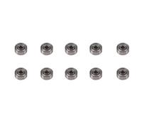 Aramox Roulements à Double Blindage, Carbains à Grande Vitesse à Faible Bruit Scellées 3x10x4 Mm pour Planches à Roulettes Scooters de Patins en Ligne