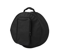 Aramox Sac de Caisse Claire Professionnel 14 Pouces, Sac à Dos en Nylon Noir avec Bandoulière et Poches Extérieures pour Bâtons, Livre de Musique, Protection, Transport Pratique (BLACK)