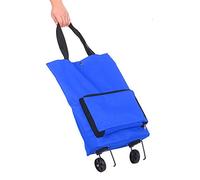 Aramox Sac de Courses Pliable, Tissu Oxford, Grande capacité, Léger, adapté aux Voyages pour les Courses et les Activités de Plein Air (BLUE)
