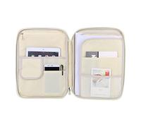 Aramox Sac de Document A4 Imperméable, Support de Copie Multi-poche, Organisateur de Fichiers Portable pour Cahier, Journaux, Livres de Croquis, avec des Poignées, Adaptés à, Pad, Planner, (BLACK)