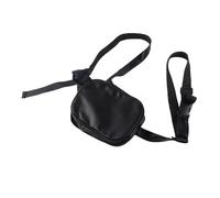 Aramox Sac de Jambe de Harnais de Cuisse, Sac à Main de Jambe en Cuir PU avec Grande capacité 19x15x5 Cm, Ajustement sécurisé Réglable pour les Femmes Qui Courent, Festival de Musique, Voyage, (BLACK)