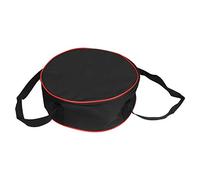 Aramox Sac de Rangement de Bol de Camping Portable Tissu de l'Oxford Durable avec éponge Intercouche à Doublure Noire à Double extrémité pour Le Barbecue de Pique-Nique et Les Activités de Plein
