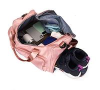 Aramox Sac de Sport Sac de Sport à Dos de Voyage Grande capacité avec Sangle Réglable Plusieurs Compartiments Conception Résistante à l'eau pour Le Camping de Voyage de Fitness (Taille Unique)