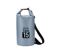 Aramox Sac Flottant Imperméable, Matériau PVC, Conception Robuste, Idéal pour Le Kayak et Le Camping, pour Les Amateurs de Sports de Plein Air (Sac bandoulière 15L)