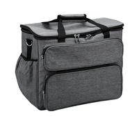 Aramox Sac pour Machine à Coudre, étui de Transport pour Machine à Coudre en Polyester 16,5 X 8,7 X 13,8 Pouces avec 6 Poches de Rangement, Bandoulière pour Cours de Voyage, Usage Domestique