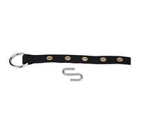 Aramox Sangle en Nylon de Véhicule Automobile en Voiture, Crochet Métallique pour Réparation de Bosses sans Peinture, Longueur Réglable de 26 Cm avec 5 Trous pour la Mécanique et Les Amateurs de