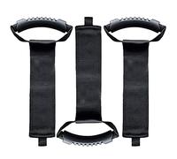 Aramox Sangles de Rangement Robustes, Crochet de Ceinture en Nylon, Support de Câble de Rallonge 4 Pièces pour Garage, Camping-Car, Atelier (Aramoxkglzu8vsa6-10340343)