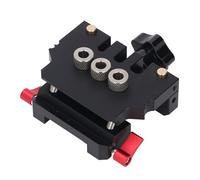 Aramox Self-centrure de Cheville -jig - Système de Forage de Traitement de Précision Kit pour le Matériel en Alliage en Aluminium Menuisier