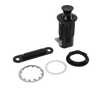 Aramox Serrure d'armoire Intégrée, Pousser pour Ouvrir le Tiroir, Placard à Piston Tactile, Loquet d'armoire de Cuisine, Fermeture de Porte de Placard, Bouton de Fermeture, Matériau ABS en Alliage