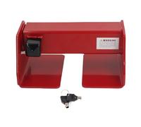 Aramox Serrure de Porte de Conteneur, Serrure Antivol en Acier allié pour Porte de Semi-remorque avec 2 Clés pour Remorques et Camions