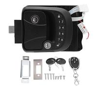 Aramox Serrure de Porte D'entrée sans clé pour Camping-car, Poignée de Clavier en Alliage de Zinc pour la Plupart des Remorques de Voyage, Porte de Camping-car à Cinquième Roue (Droite)