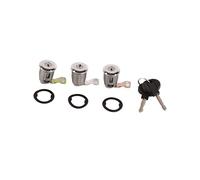 Aramox Serrure Partner Barillet 107 Cylindre de Serrure de Porte de Voiture avec Clés, Ensemble de Serrure de Barillet de Porte 252522, Kit de Serrure de Voiture de pour Partner (3