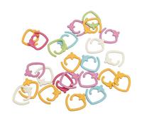 Aramox SET MULTICOLOR -ERDBEERSTICH -MARKER, 24 PCS HELICAL OUVERT STRICKER POUR REPET MOTEMS, Metal Colorful Stitch for the Craft Projects