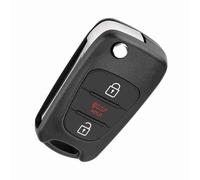 Aramox Shell de Couverture de Protection à Distance de Voiture à 3 Boutons, Toute Nouvelle Conception avec Une Lame Non Coupée, pour Soul 2012 2013, Protection Quotidienne et Matériau Premium