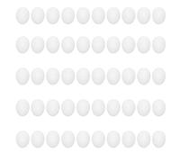 Aramox Simulation, Conception Vive, éclosion Assistée d'œufs Solides en Plastique Léger et Léger avec Les Petits Oiseaux, Portables et Pratiques avec 50 Pcs Aidant Les Pigeons Incuber Les œufs, en