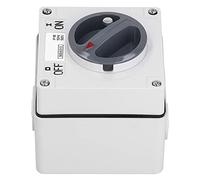 Aramox Socket Interrupteur d'isolement Isolant IP66 Résistant aux Incendies et Ignifuge et Ignifuge et Imperméable, avec une Résistance à l'impact pour une Durée de Vie Plus Longue, Idéale pour le