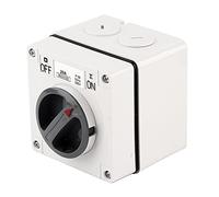 Aramox Socket Interrupteur d'isolement Isolant IP66 Résistant aux Incendies et Ignifuge et Ignifuge et Imperméable, avec une Résistance à l'impact pour une Durée de Vie Plus Longue, Idéale pour le