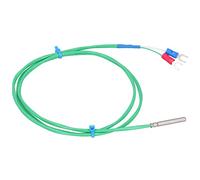 Aramox Sonde Thermocouple en Silicone de Type K 32 à 392 F Capteur en Acier Inoxydable 4 X 30 Mm 2 M avec Borne en Forme de U pour Mesure de Température Industrielle (#3)