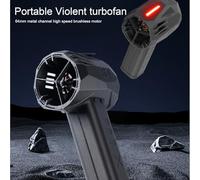 Aramox Souffleur à Air électrique à Jet Sec, 60 W à Charge Rapide en Fibre de Carbone, Moteur sans Balais à Grande Vitesse de 350 Km/h pour le Nettoyage de la Neige, le Dépoussiérage de Voiture, la