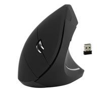Aramox Souris de Jeu Vertical Confortable Sensation, Contrôle élevé, Longue Durée de Vie de la Batterie pour Ordinateur Portable PC, Soucis facilité avec un Design Lisse et Moderne, Compact et (BLACK)