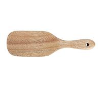Aramox Spatule en Teck, Outil de Cuisine Confortable en Bois, Adhérence Lisse pour une Expérience de Cuisson Sûre, Conception Orientée vers le Détail (20,5 * 6 gratteaux en teck)