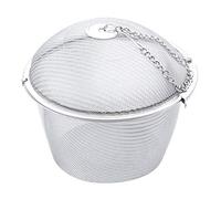 Aramox Sphère D'infuseur de thé en Acier Inoxydable, Filtre en Acier Inoxydable, Passoire en Filet en Filet avec Crochet, pour Brassage à thé en Feuille, 6 Cm, Facile à Utiliser (315)