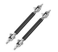 Aramox Splitter Protector Splitter, Kit de Support de Protecteur de Pare-Chocs Kit de Support de Barre Anti-rapprochement pour Barre de Liaison (Noir)