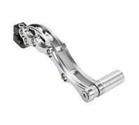 Aramox Start Pédale Starter Start Levier Kickstart Levier en Alliage D'aluminium Haute Résistance Accessoire Universel pour Moto Scooter(Argent)