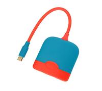 Aramox Station d'accueil TV Portable, 4K USB3.0 PD Charge Rapide 3 en 1 HD Adaptateur Multimédia Hub pour, Accessoire de Streaming de Jeu pour Les Utilisateurs de