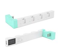 Aramox Station de Chargement, Support de Charge de Base de Chargeur ABS avec 4 Emplacements DC 5V 1A USB 2.0 pour, Indicateurs en Temps Réel, Configuration de Bureau Compacte pour Les Jeux à Domicile