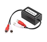 Aramox Stéréo de suppresseur de Filtre de Bruit de Radio Audio, suppresseur de Bruit des véhicules à Moteur d'amplificateur des isolants Audio stéréo de Filtre