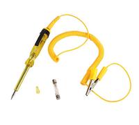 Aramox Stylo de Test de Circuit Automobile Crayon Testeur de Circuit de véhicule Stylo de Test d'ampoule DC 6V 12V 24V Ampoule de Tension (Vert)
