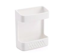 Aramox Support à Distance Tenture Murale Adhésif Organisateur Pas De Forage Étagère Accroche sur Le Mur ou De Chevet pour Télécommandes Téléphone Bureau À Domicile (White)