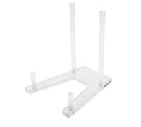 Aramox Support à Photo Acrylique Réglable, Porte-Affiche Transparent, pour Livres, Art et Tablettes, Porte-Photo Personnalisable pour Bureau, Étagères et Galeries