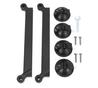 Aramox Support à Ventouse pour Toit Ouvrant, Conception Compacte en ABS, 4 Ventouses Puissantes pour Camping-cars et Bateaux