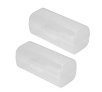 Aramox Support de Batterie 26650 Matériau ABS Étui de Rangement Compact pour 1 Batterie 26650 Léger 2,8x1,3x1,2 Pouces Idéal pour les Kits d'outils de Camping Kits d'urgence