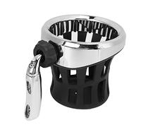 Aramox Support de Boisson pour Guidon de Moto, Remplacement du Porte-gobelet en Caoutchouc D'aluminium pour Gold Wing