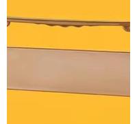 Aramox Support de Bouteille de Bière Portable en Plastique Pliable, Support de Stockage de Boissons, Poignée épaisse, Fentes Arrondies pour Bouteilles de Bière, Pique-Nique, Fêtes, Mariages, Usage