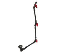 Aramox Support de Caméra à Bras articulé Réglable de 31 Pouces, Alliage d'aluminium, Rotation à 360 Degrés, sécurisé pour Numérique ou Smartphone, Idéal pour la Diffusion en Direct et Les Voyages