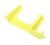 Aramox Support de Disque Dur de 2,5 Pouces, Matériau ABS, Support imprimé 3D HDD SSD pour SCPH 30000 50000, Installation Rapide pour Accessoires de Console de Jeu (Yellow)