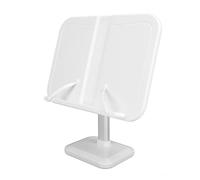 Aramox Support de Livre de Lecture pour Enfants avec Clamp/Holder de Page, Hauteur Réglable pour Enfants Lisant dans la Chambre ou le Salon (WHITE)