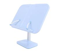 Aramox Support de Livre de Lecture pour Enfants avec Clamp/Holder de Page, Hauteur Réglable pour Enfants Lisant dans la Chambre ou le Salon (BLUE)