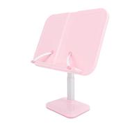 Aramox Support de Livre de Lecture pour Enfants avec Clamp/Holder de Page, Hauteur Réglable pour Enfants Lisant dans la Chambre ou le Salon (PINK)