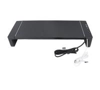 Aramox Support de Moniteur de Jeu RVB, Support Robuste avec Extenseur 8 en 1 pour Espace de Travail Professionnel